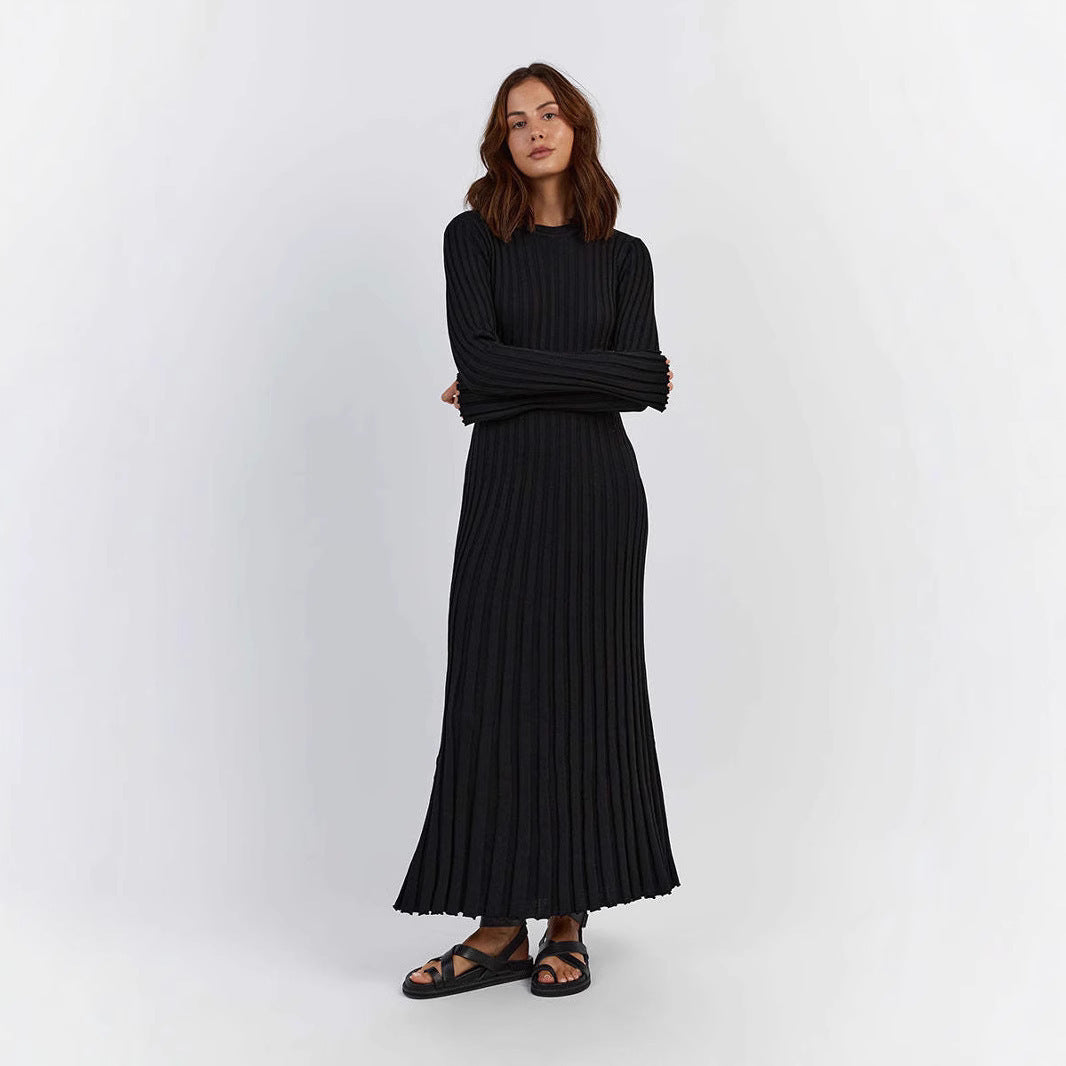 Robe unie élégante