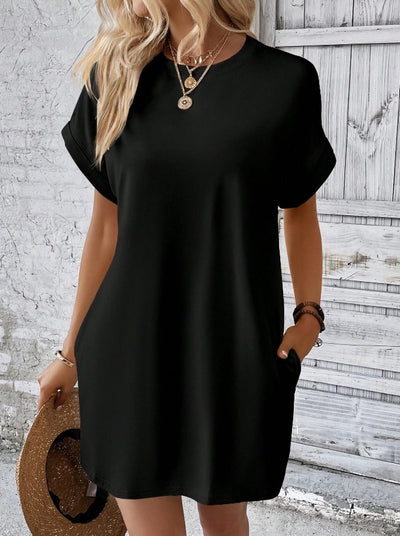Solid Color Summer Dress