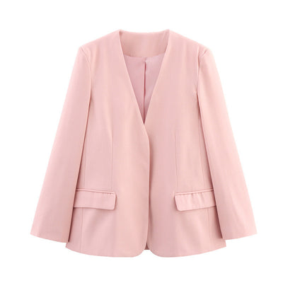 Nouveau blazer sans col