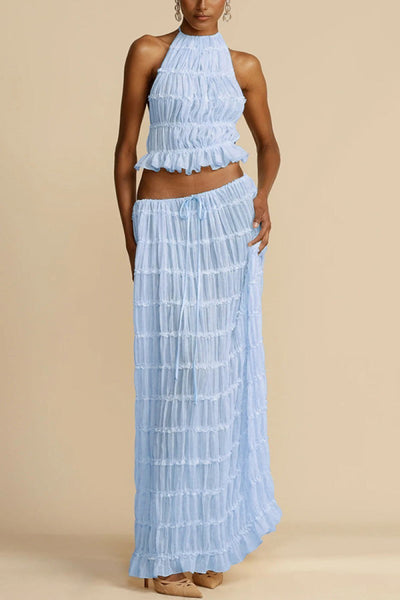 Flowy Vest Suit