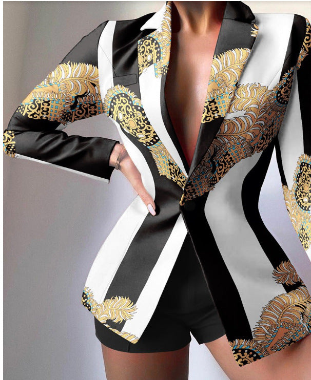 Small Printed Suit