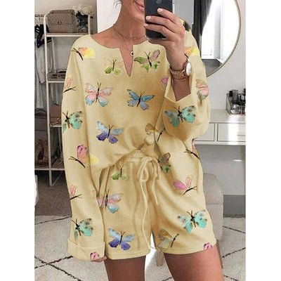 Printed Pajama Suit