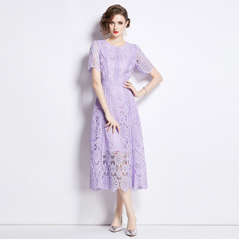 Robe en dentelle chic