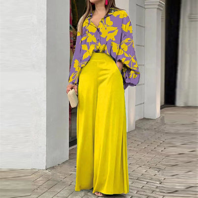 Printed Shirt Set