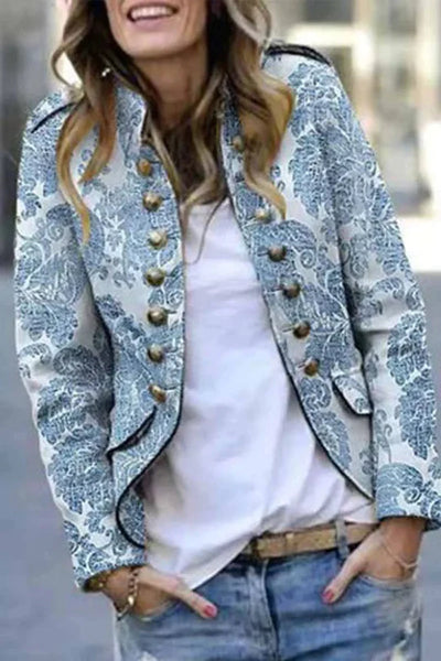 Trendy Button Coat