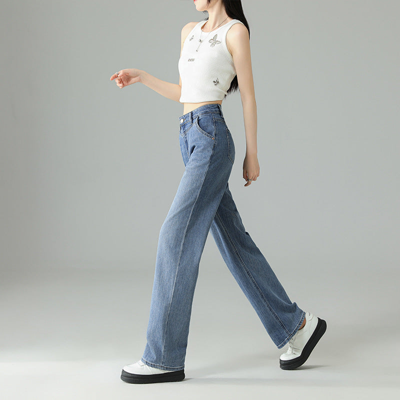 Trendy Wide-leg Jeans