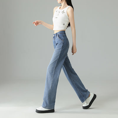 Trendy Wide-leg Jeans