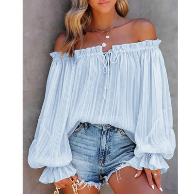 Off Shoulder Boho Top
