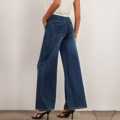 Denim à jambes larges