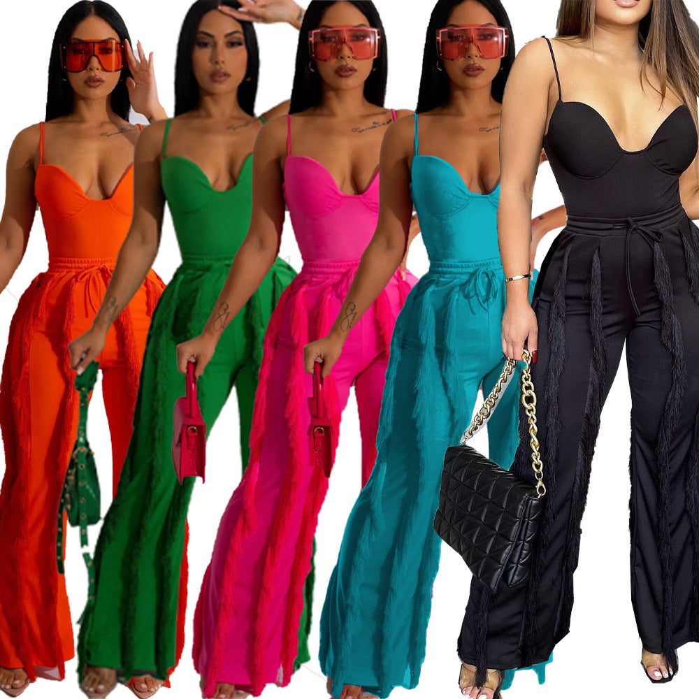 Solid Tassel Set