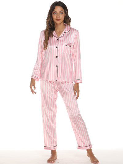 Stretch Satin Pajamas
