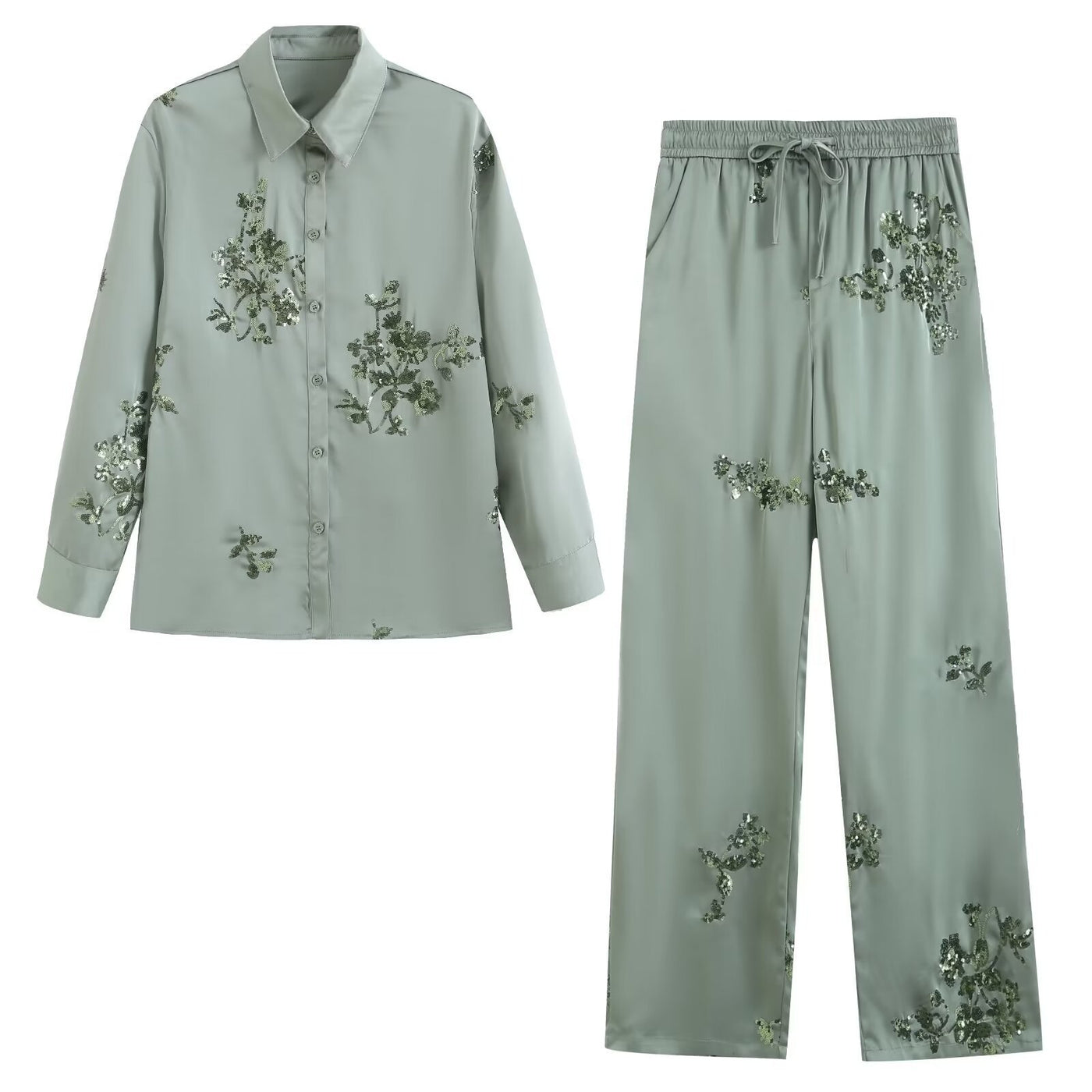 Shirt & High Waist Set