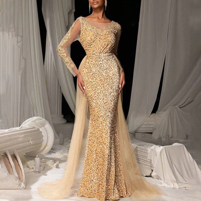 Women's Dance Lace Party Evening Dress - Shé Hauté