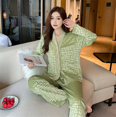 Ensemble pyjama en velours