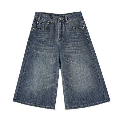 Women's Retro High Street Cropped Jeans - Shé Hauté
