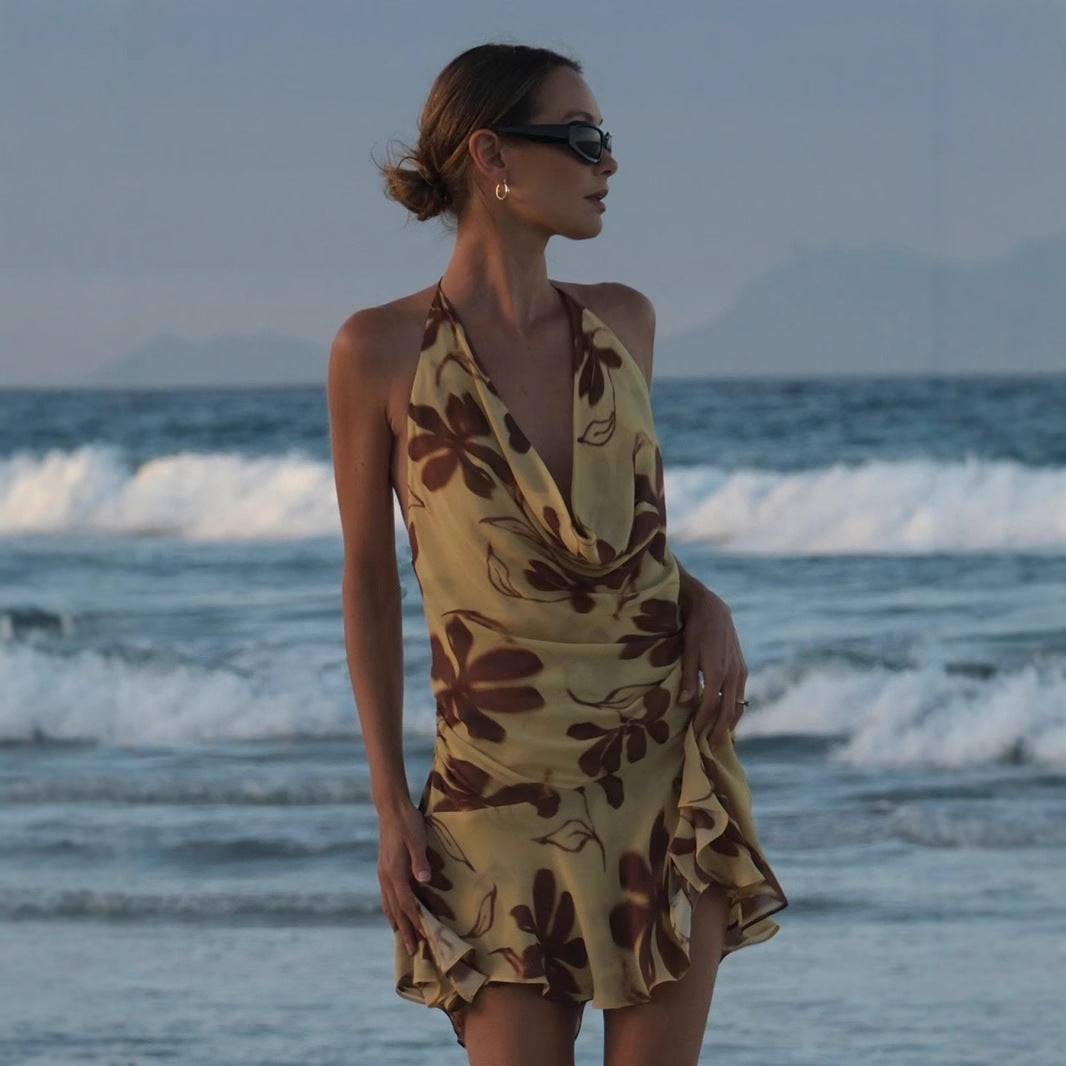 Robe à imprimé swing
