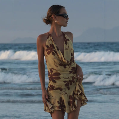 Robe à imprimé swing