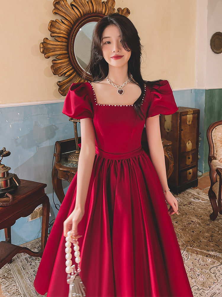 Robe d'hiver française