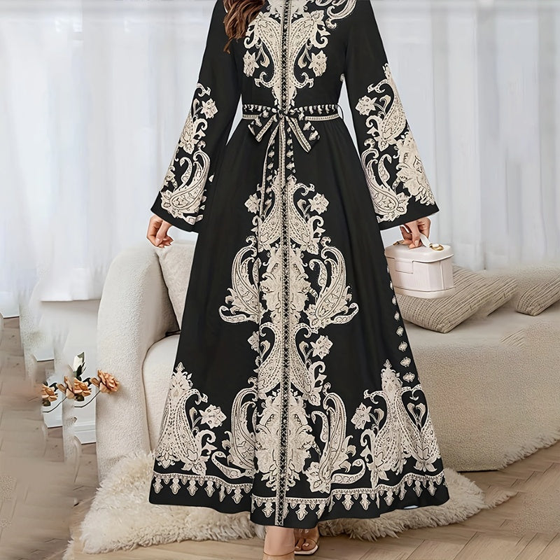 Modest Floral Dress