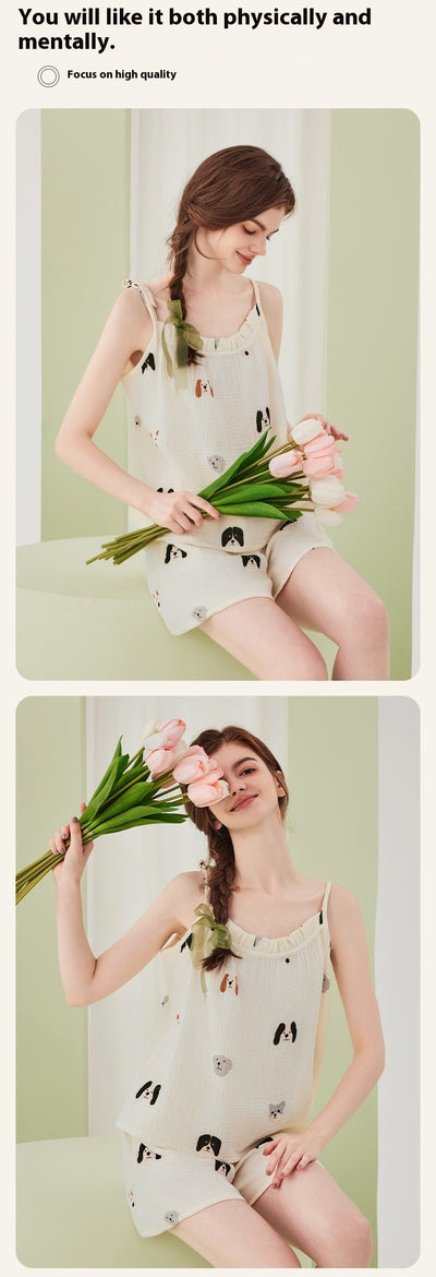 Pyjama en gaze de coton