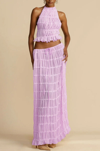 Flowy Vest Suit