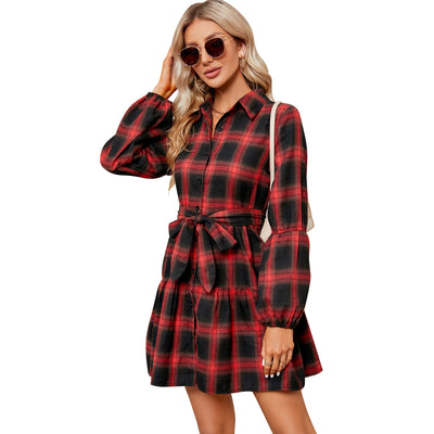 Robe de cocktail taille haute