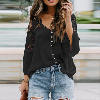 Flared Sleeve Blouse – Women