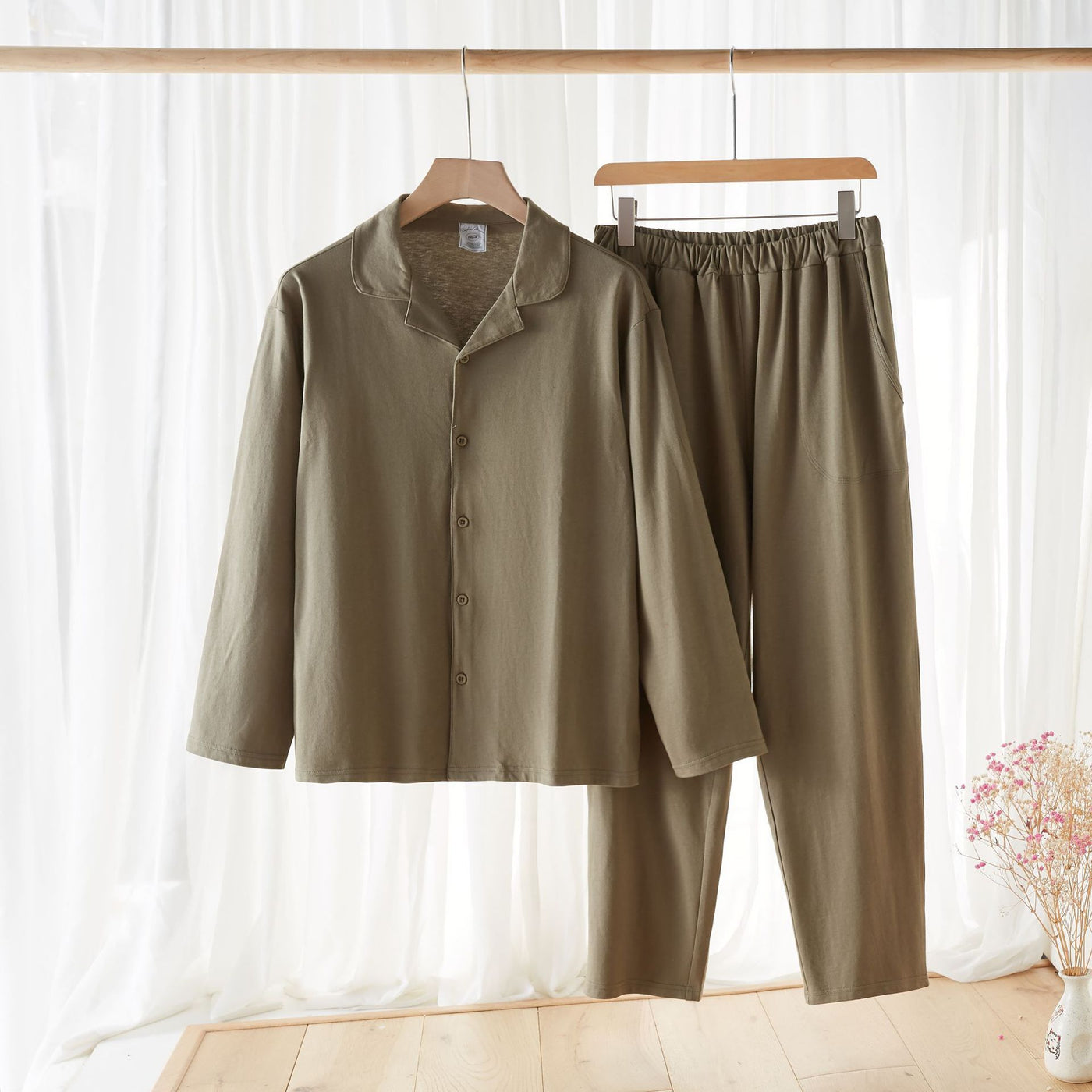 Pyjama couple en coton