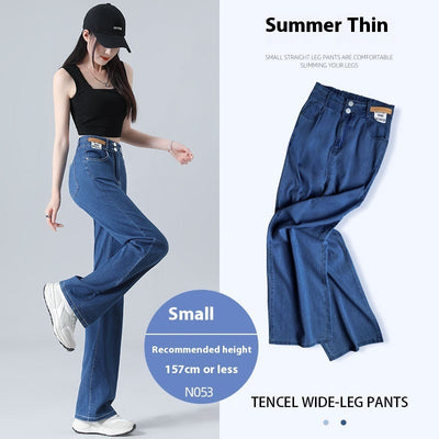 Women's Light  Wide-Leg Jeans - Shé Hauté