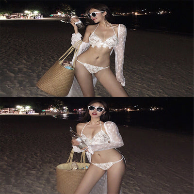 Split lace bikini - Shé Hauté
