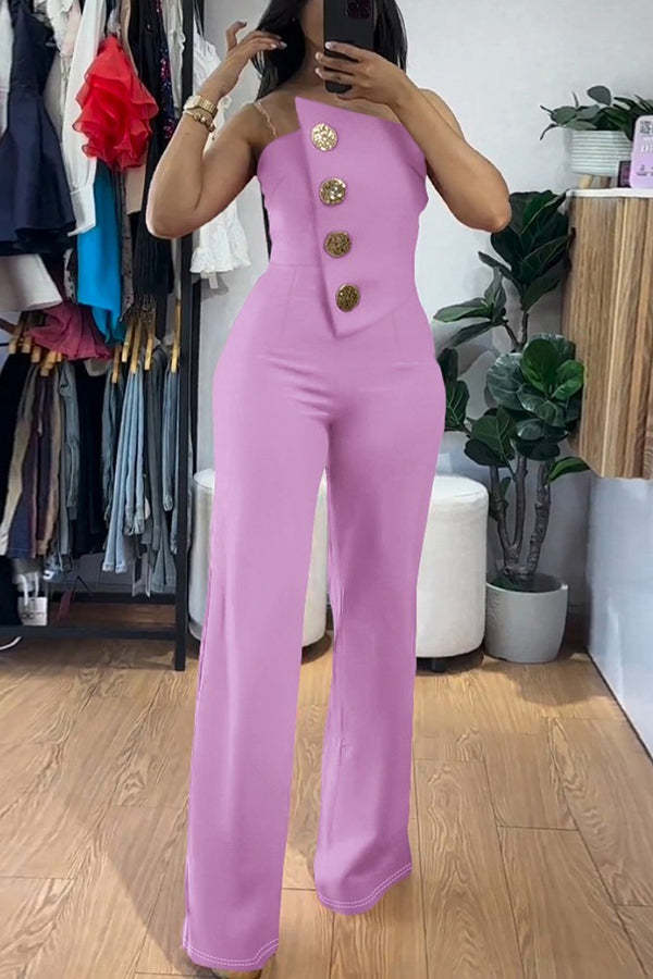 Tube Top Jumpsuit