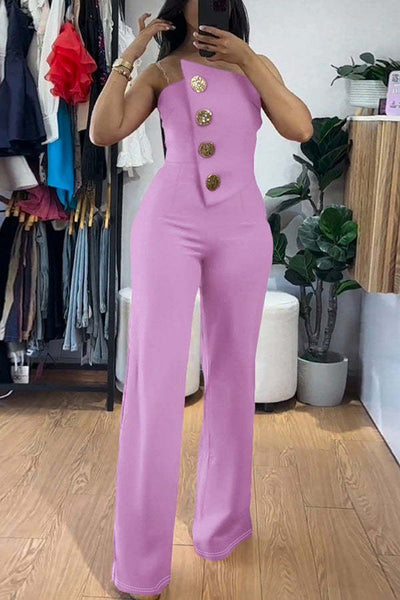Tube Top Jumpsuit