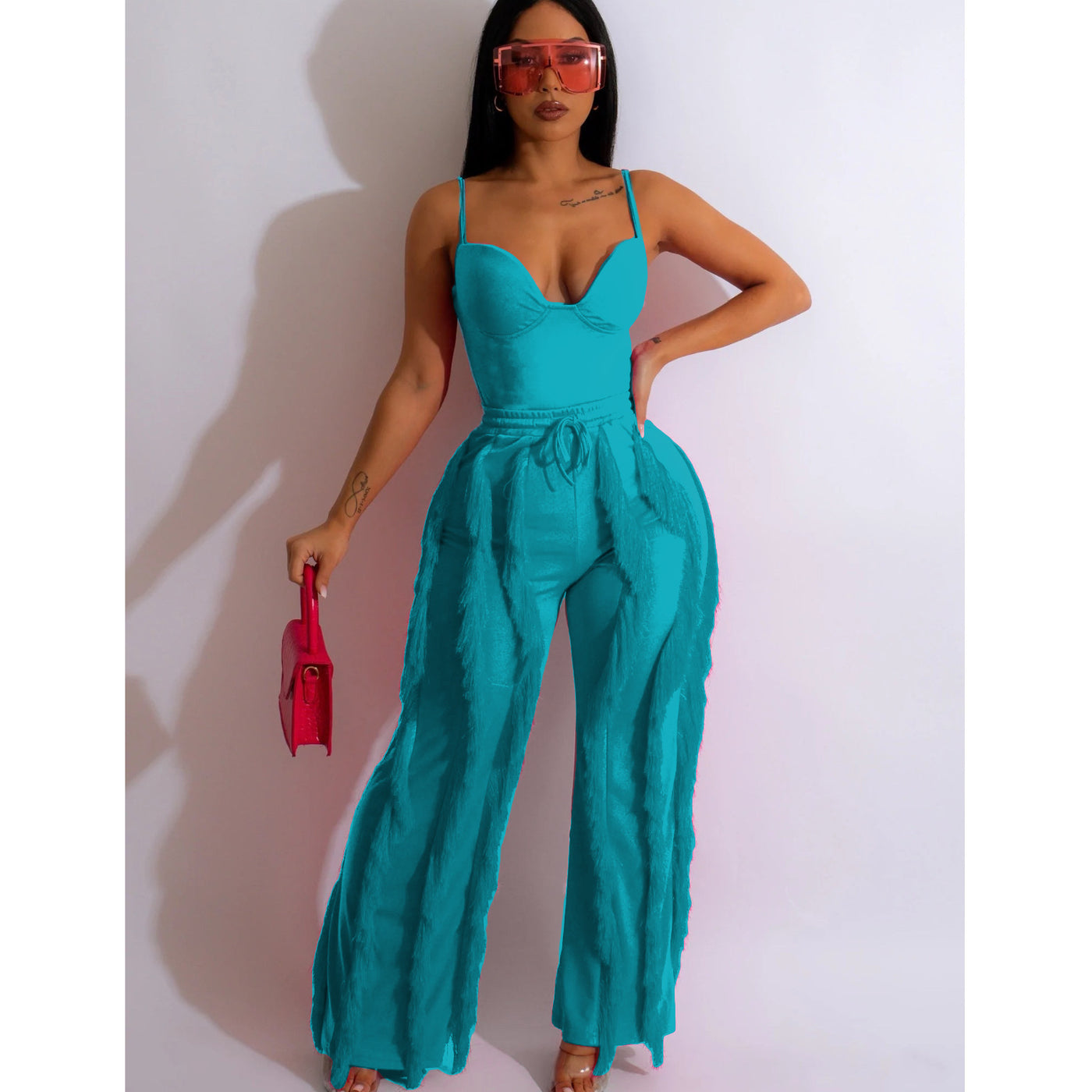 Solid Tassel Set