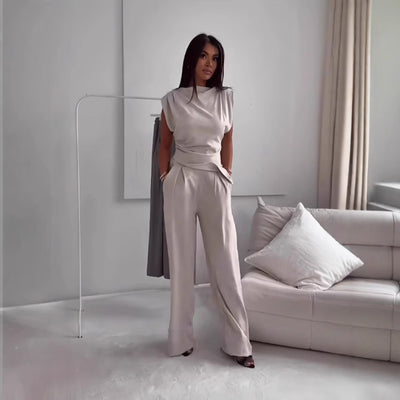 Slim Fit Two-Piece Set
