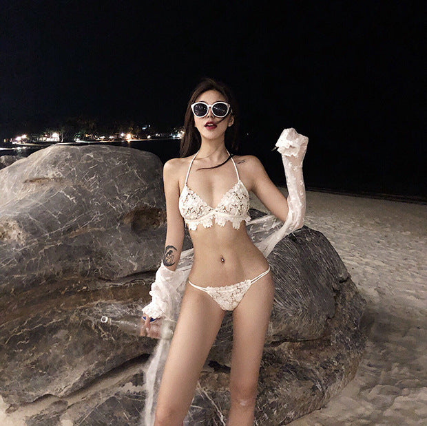 Split lace bikini - Shé Hauté