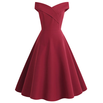 Robe de soirée rétro