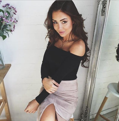 Off Shoulder Crop