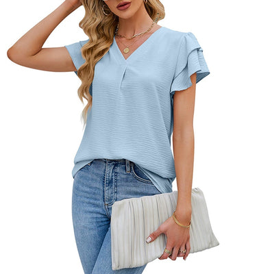 Elegant Flowy Work Shirt – Women