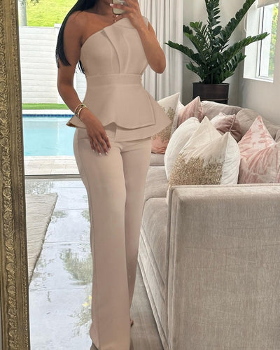 Solid Color Pants Outfit