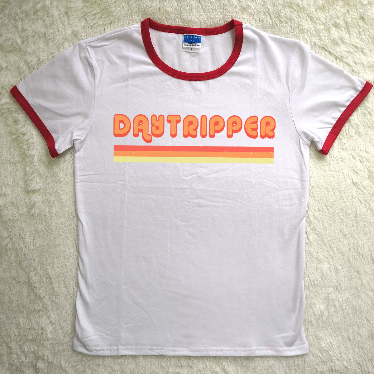 Women's Graphic Ringer Top