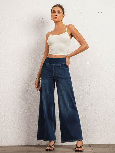 Loose Fit Blue Jeans