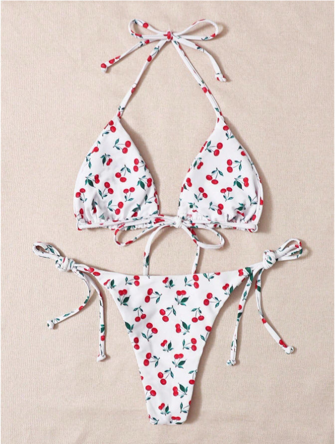 Holiday Split Halter Bikini - Shé Hauté