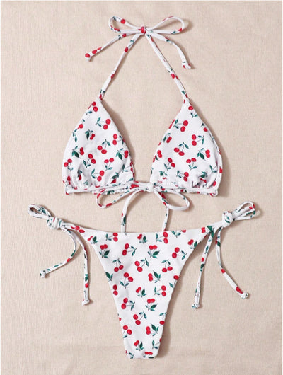 Holiday Split Halter Bikini - Shé Hauté
