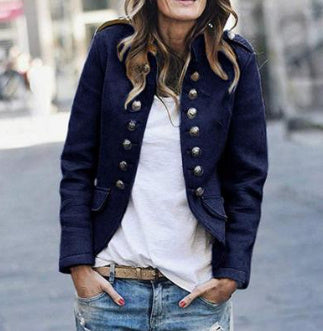 Trendy Button Coat
