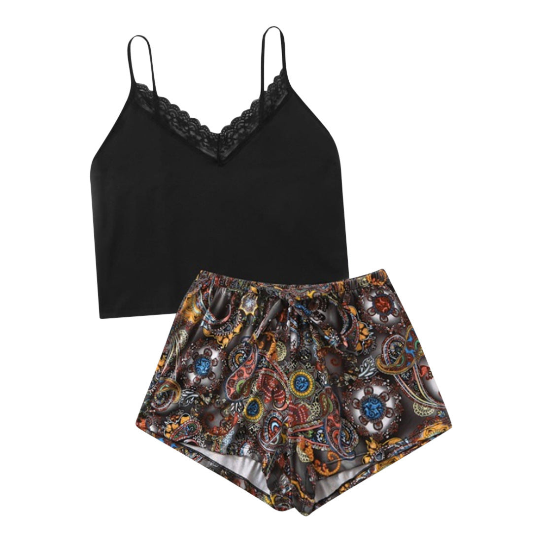 Printed Silk PJs