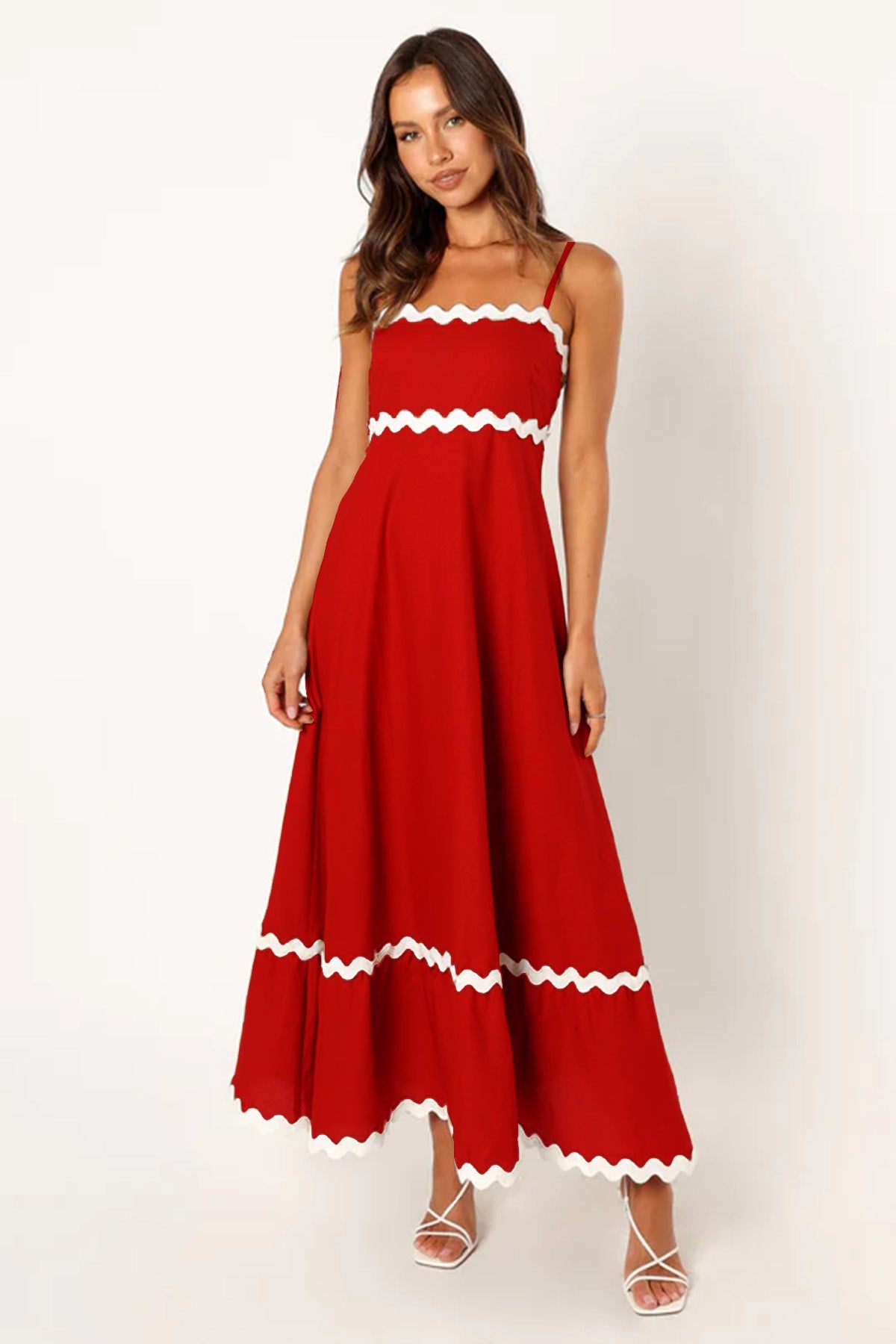 Solid Color Beach Maxi Dress