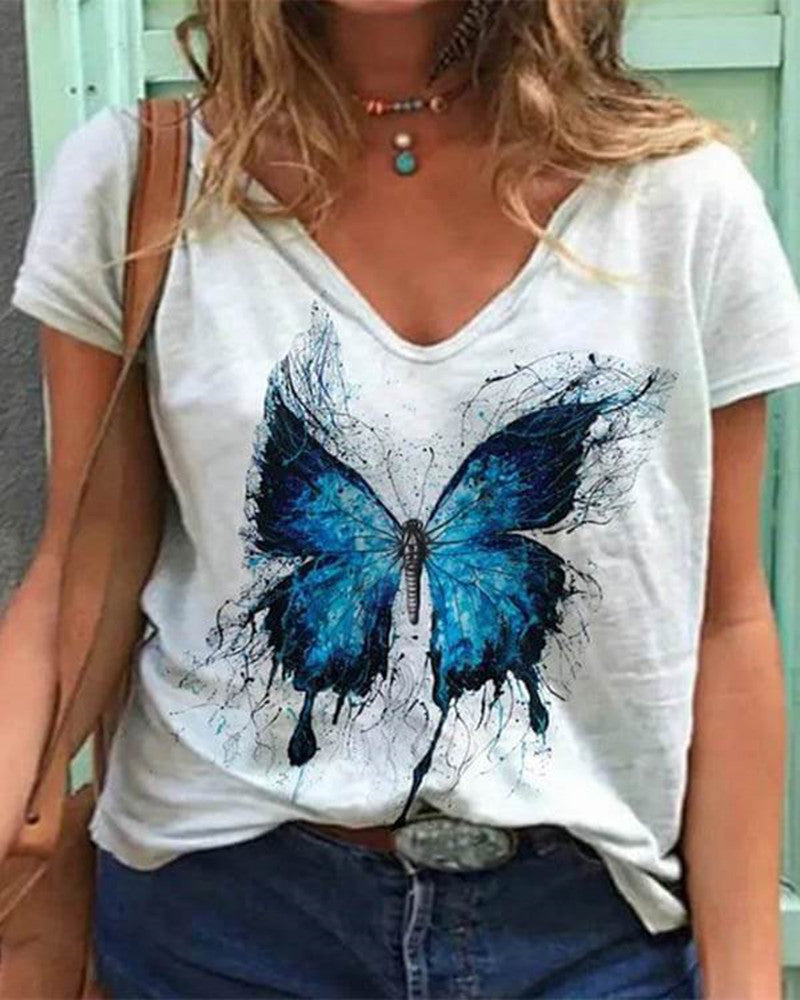 Women's Casual Print Tee