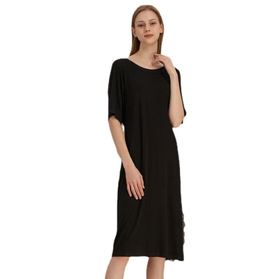 Solid Split Nightie