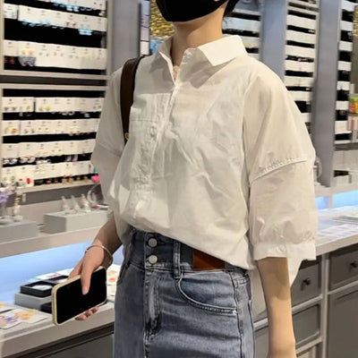 Women's Slim Cotton Shirt