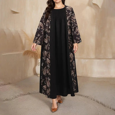 Plus Size Floral Maxi Shé Hauté